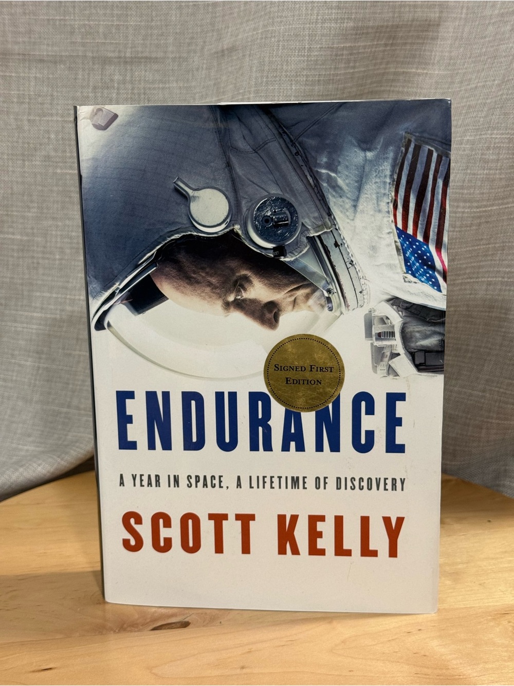 Endurance by Scott Kelly (HCDJ 2017) SIGNED 1st Edition, used VG condition